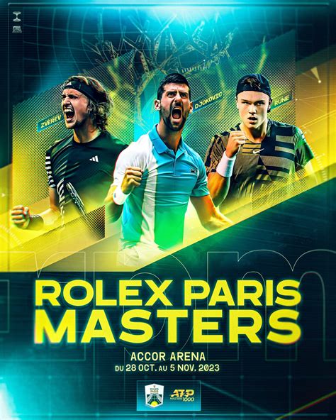 paris rolex master 2023|rolex paris masters 2023 results.